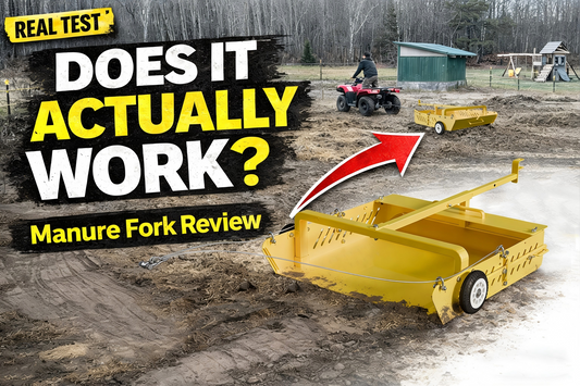 Real-Life Test: Does This Manure Cart Actually Make Stall Cleaning Easier?