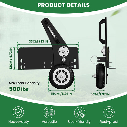 Chicken Tractor Wheel Lift Kit