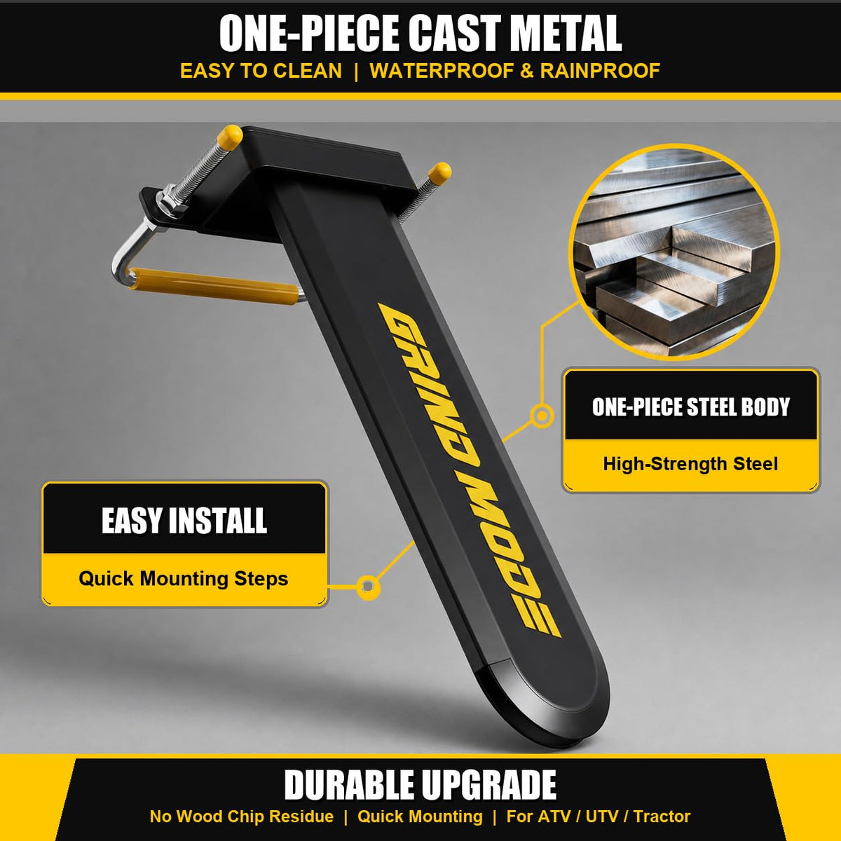 Steel Chainsaw Holder for Tractor