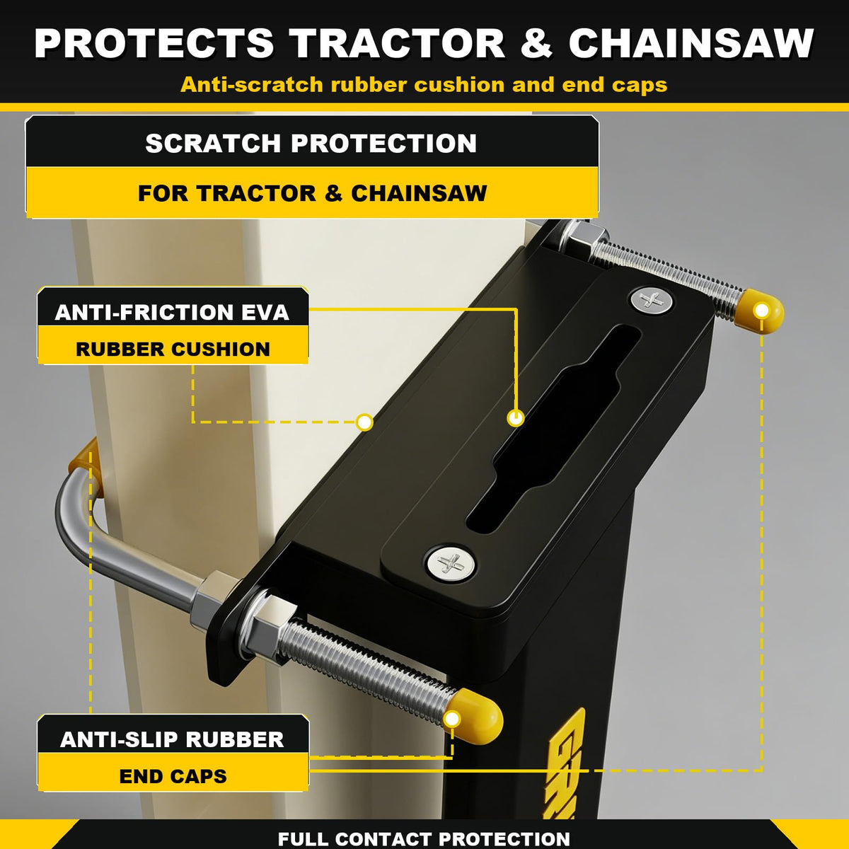 Steel Chainsaw Holder for Tractor