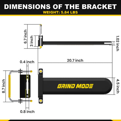 Steel Chainsaw Holder for Tractor
